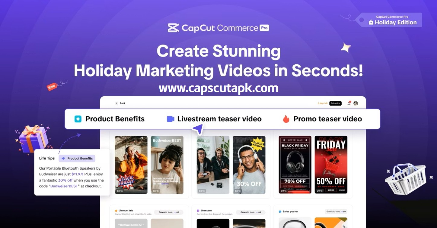 CapCut Commerce Pro